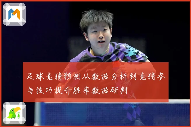 足球竞猜预测从数据分析到竞猜参与技巧提升胜率数据研判
